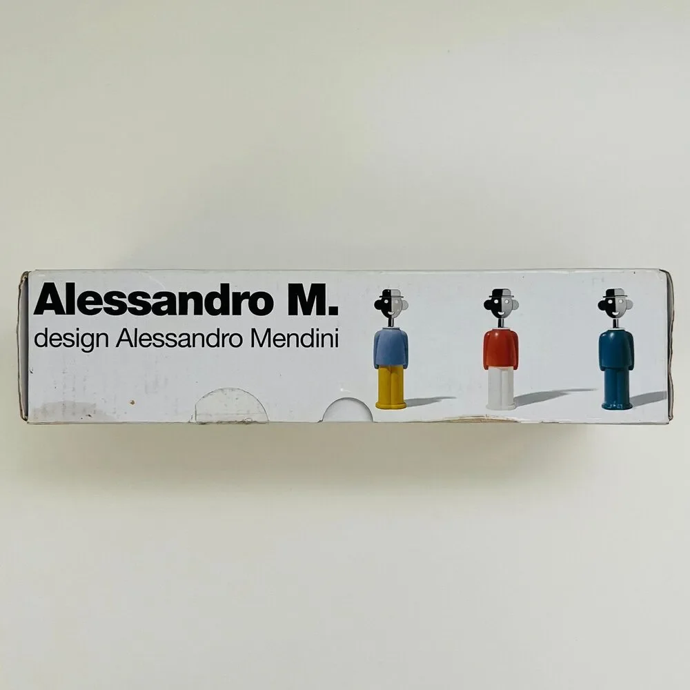 A di ALESSI Alessandro M. Corkscrew, Light Blue